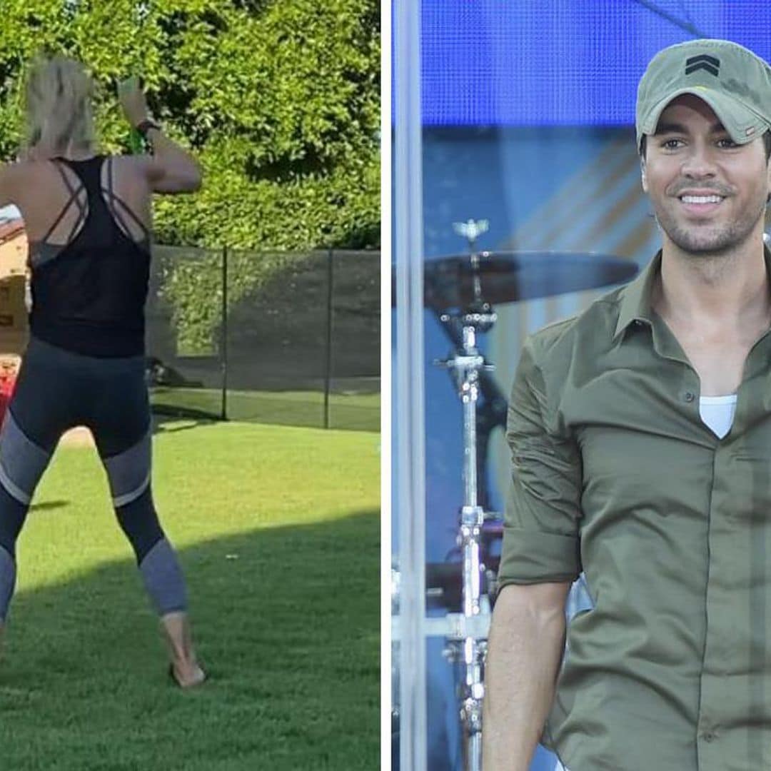 Anna Kournikova celebra los 47 años de Enrique Iglesias con todos sus hijos ¡y bailando!