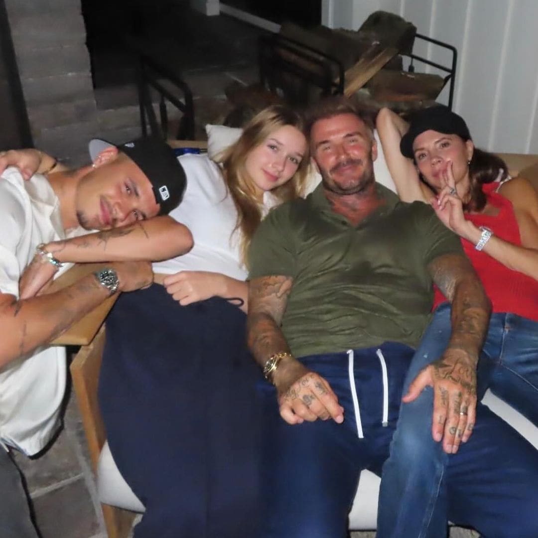 Los Beckham (casi) al completo disfrutan de Canadá junto a amigos como Cindy Crawford