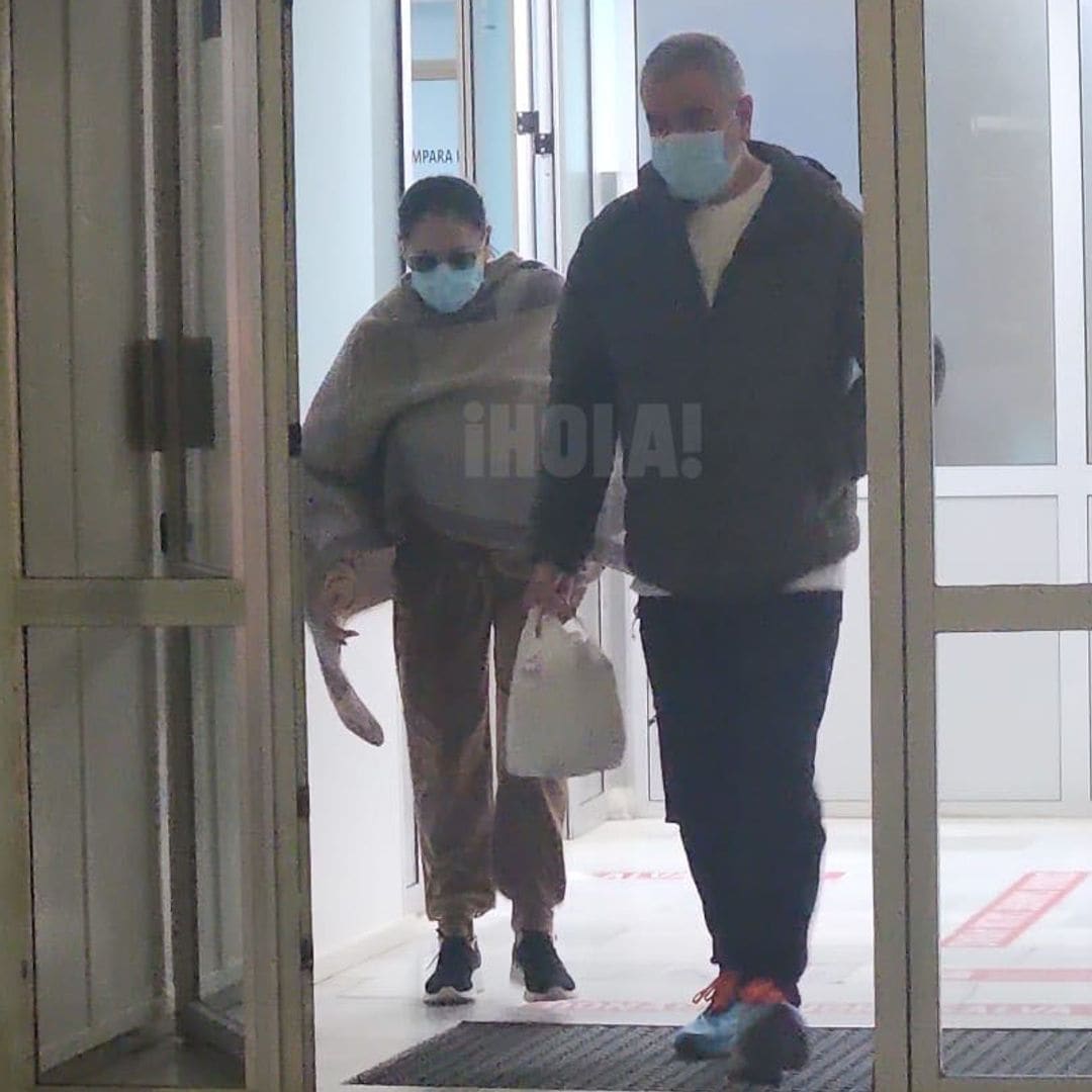  IMÁGENES EXCLUSIVAS: Isabel Pantoja acompaña a Anabel en el hospital