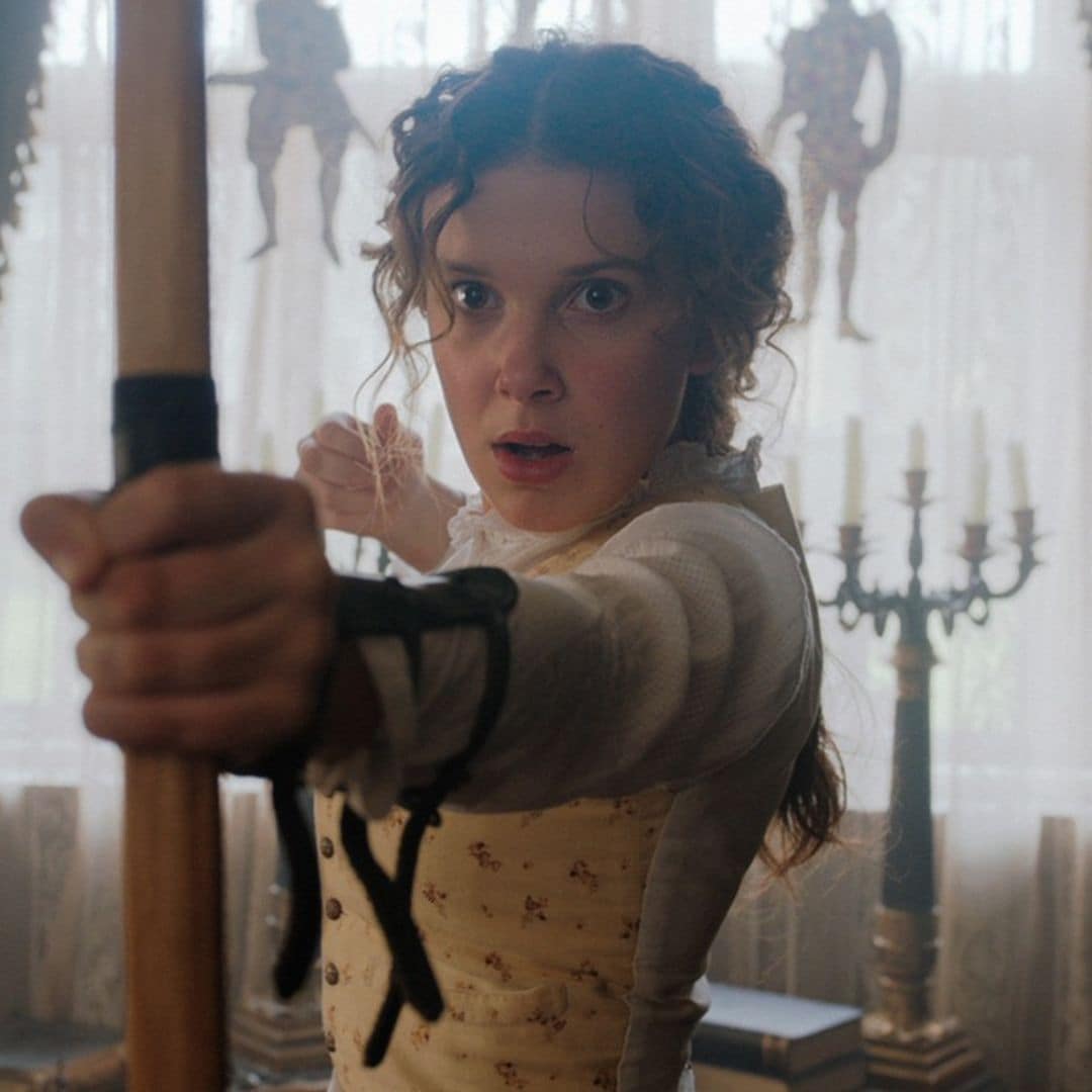 Primeras imágenes de Millie Bobby Brown como la hermana de Sherlock Holmes