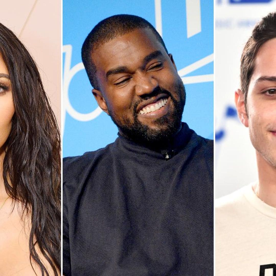 La polémica celebración de Kanye West tras la ruptura de Kim Kardashian y Pete Davidson