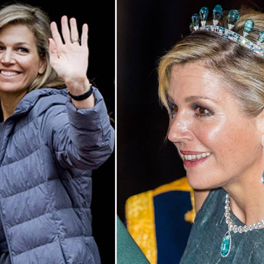 La Reina de Holanda, máxima antes y después