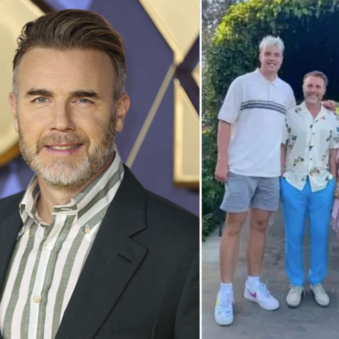 Gary Barlow, cantante de Take That, comparte una foto familiar y la altura de su hijo acapara toda las miradas