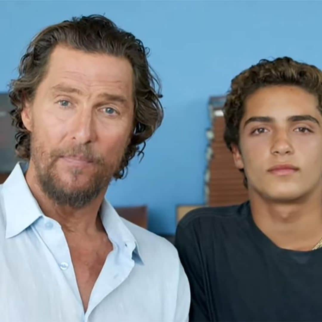 El hijo mayor de Matthew McConaughey, de 15 años, desvela cómo es el actor como padre