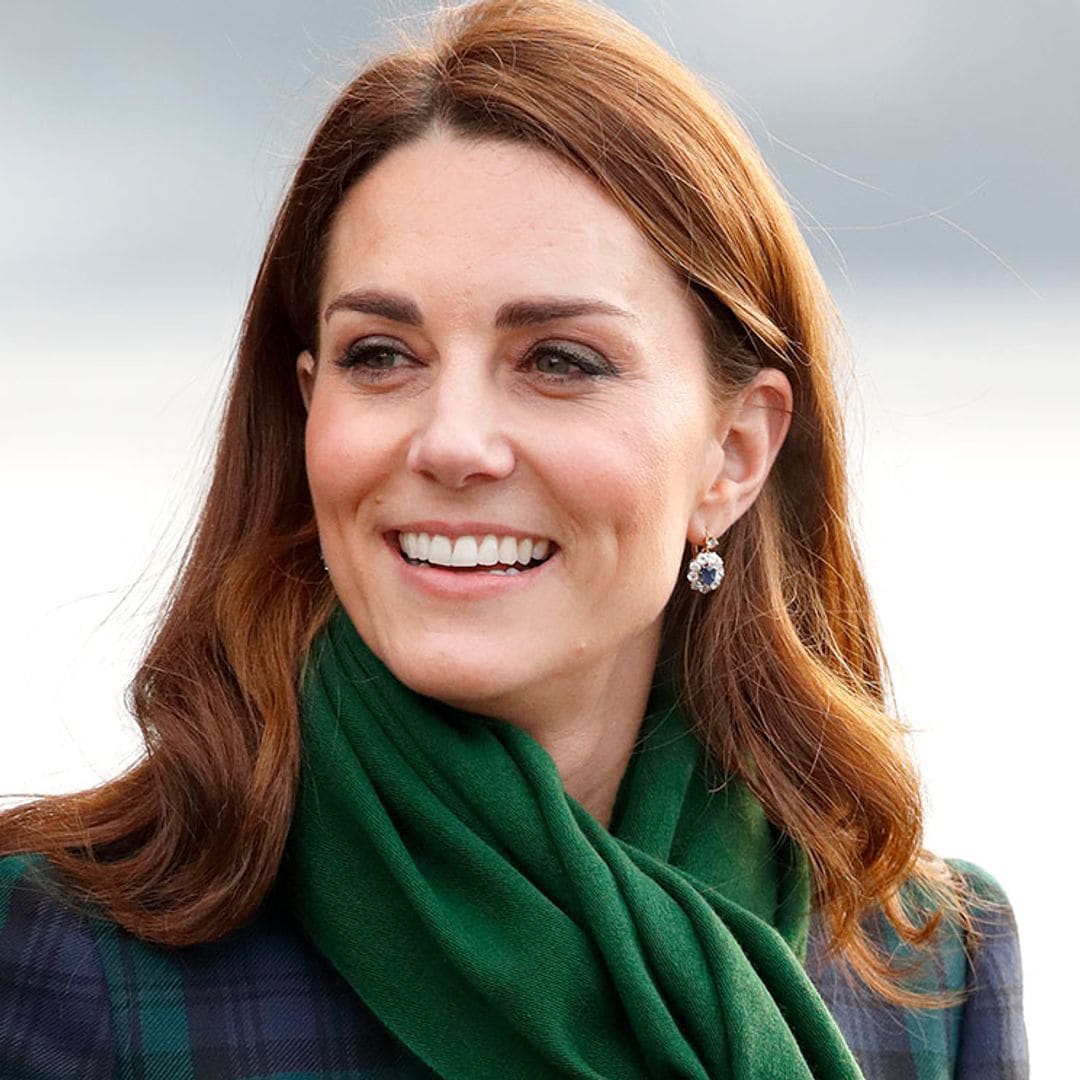 Kate recuerda por una razón muy significativa su icónico look con estampado tartán