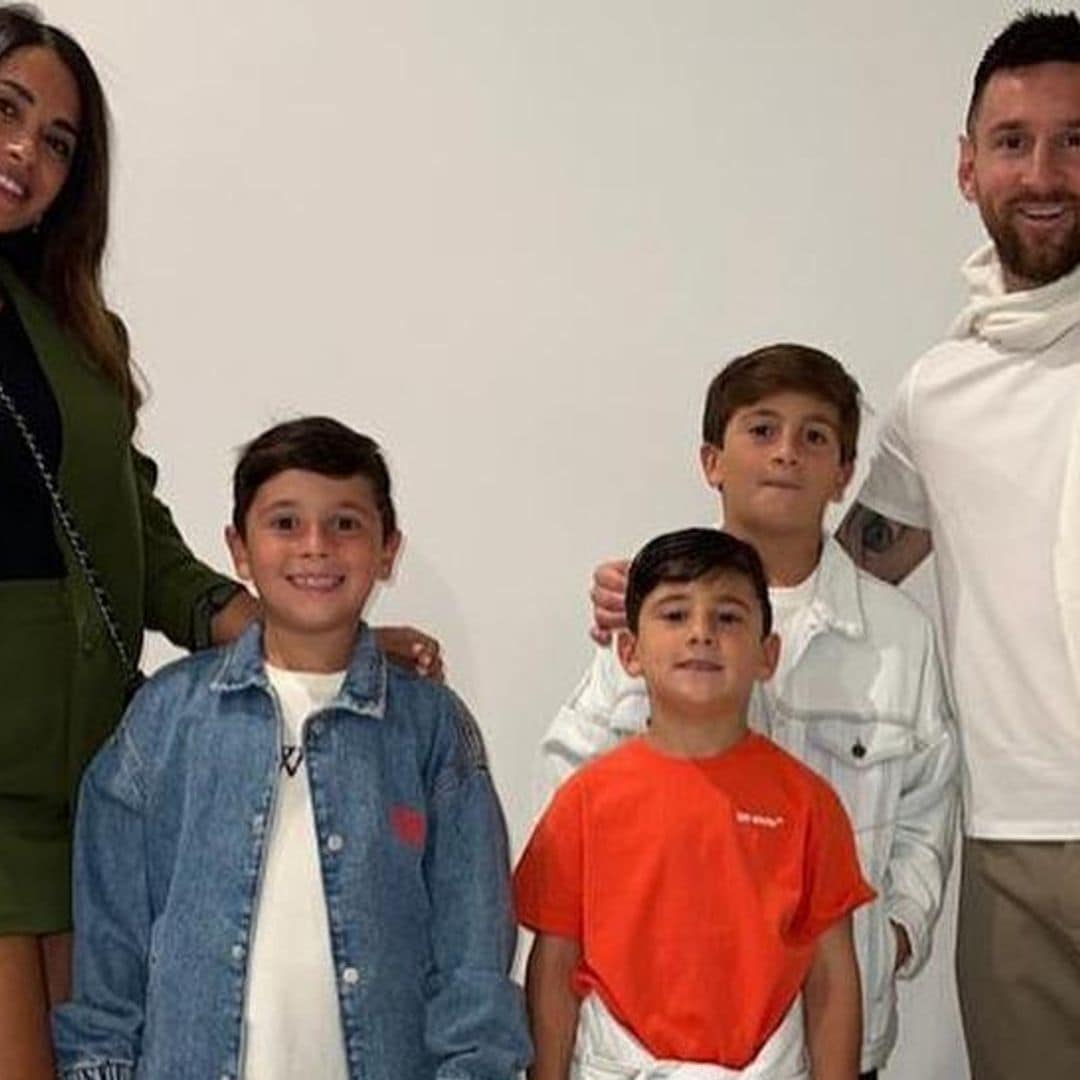 Messi y su familia desatan la locura en su visita a Disney en Orlando