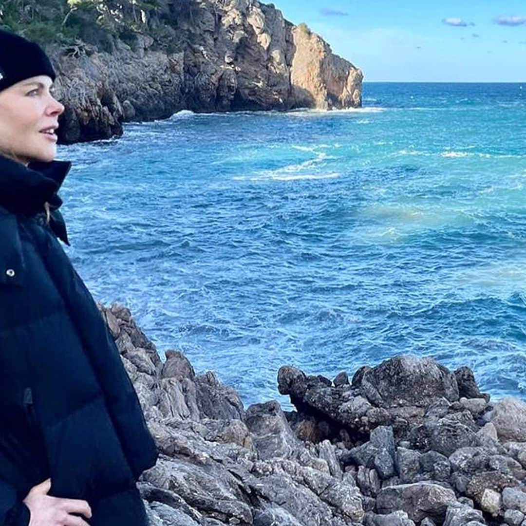 Nicole Kidman vive su propio 'invierno en Mallorca'