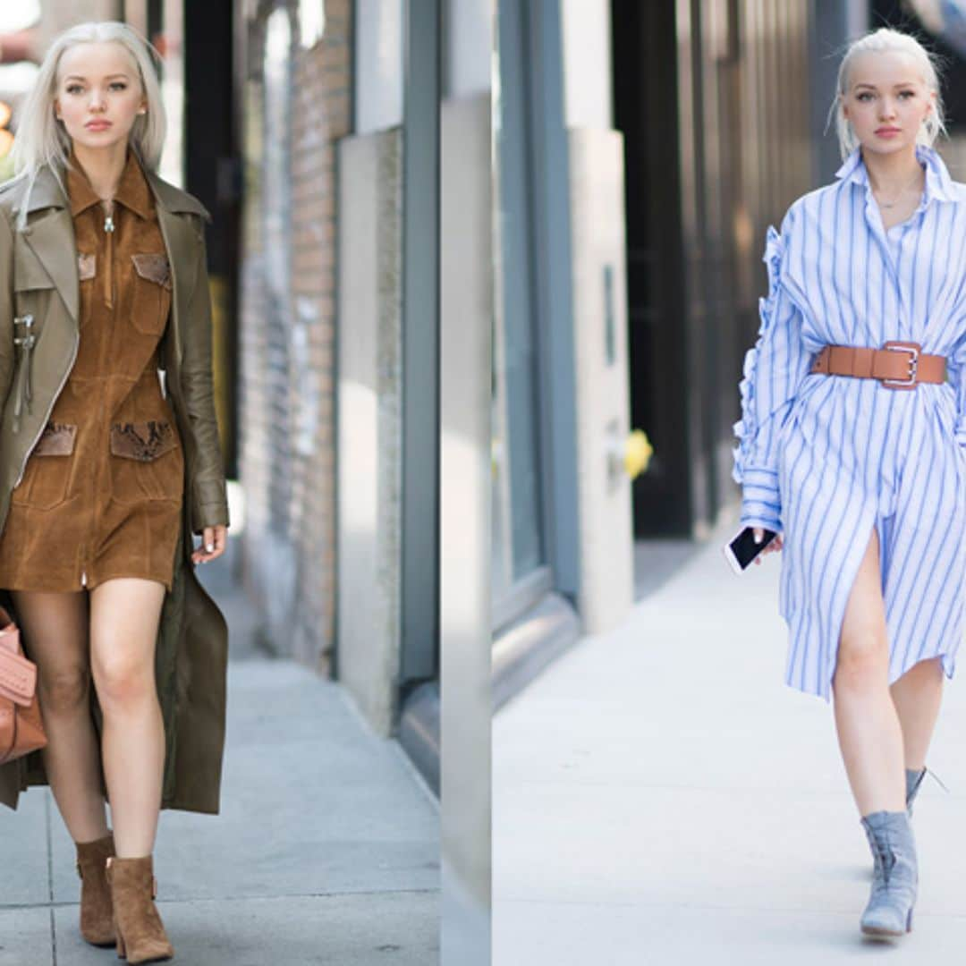 Dove Cameron: sobre cómo llevar los botines esta primavera