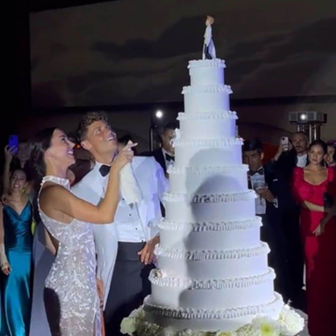 El baile de los novios y otros momentazos de la celebración de la boda de Marcos Llorente y Paddy