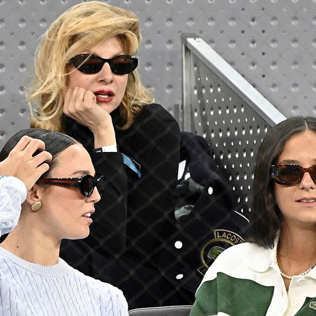 El curioso encuentro entre Victoria de Marichalar y Najwa Nimri con su hijo Teo en el Madrid Open