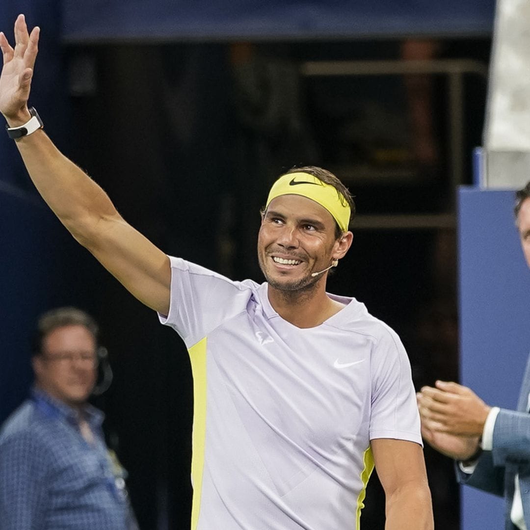 Rafa Nadal reaparece en este acto benéfico tras conocerse el ingreso de Mery Perelló