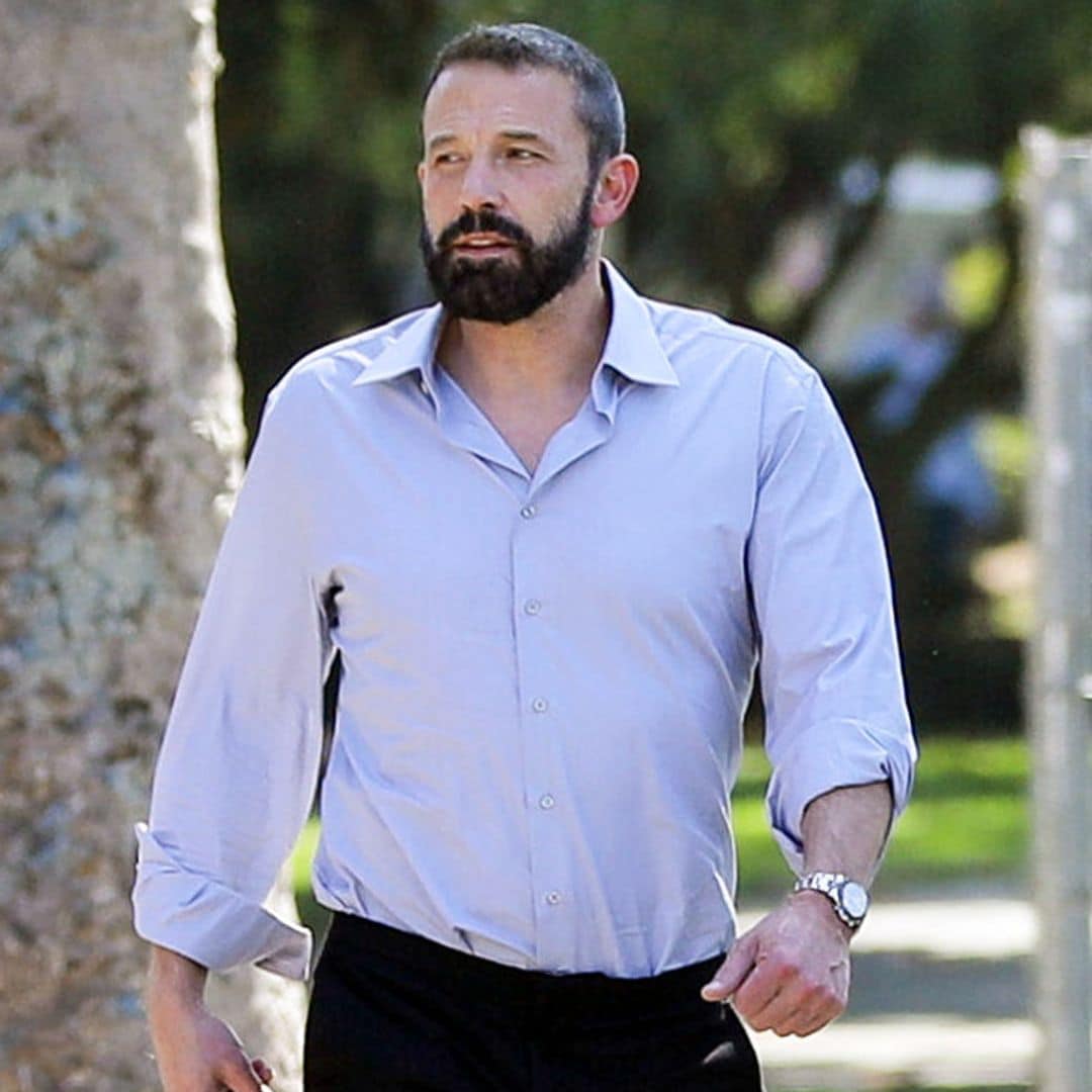 En medio de su divorcio, Ben Affleck estrena un look más juvenil, ¡adiós canas!