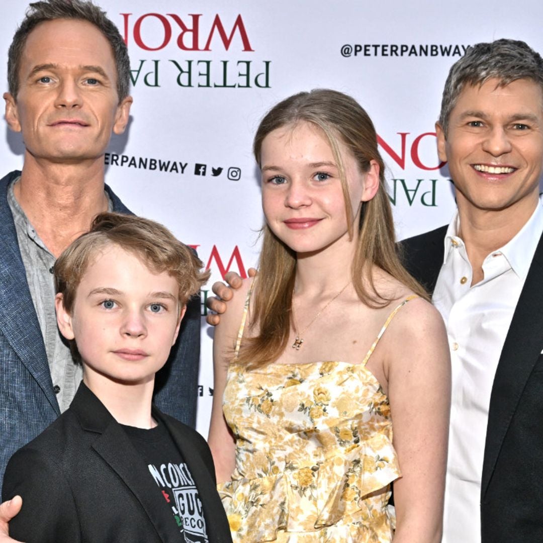 Las encantadoras imágenes de los hijos de Neil Patrick Harris y su marido en una emocionante noche para el actor