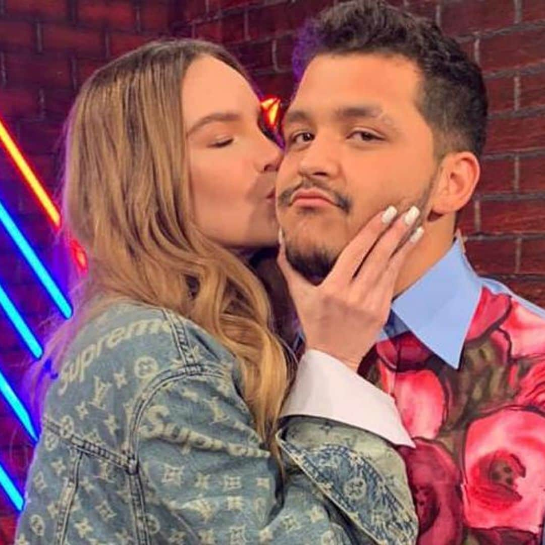 ¿Christian Nodal borró el video en el que declara su amor por Belinda?