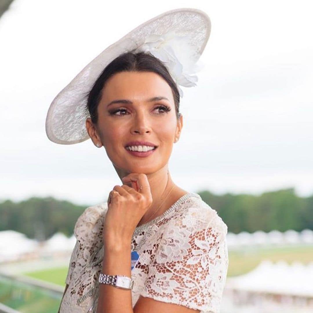 Maria Cerqueira, novia de Cayetano Rivera, se codea con la realeza británica en Ascot