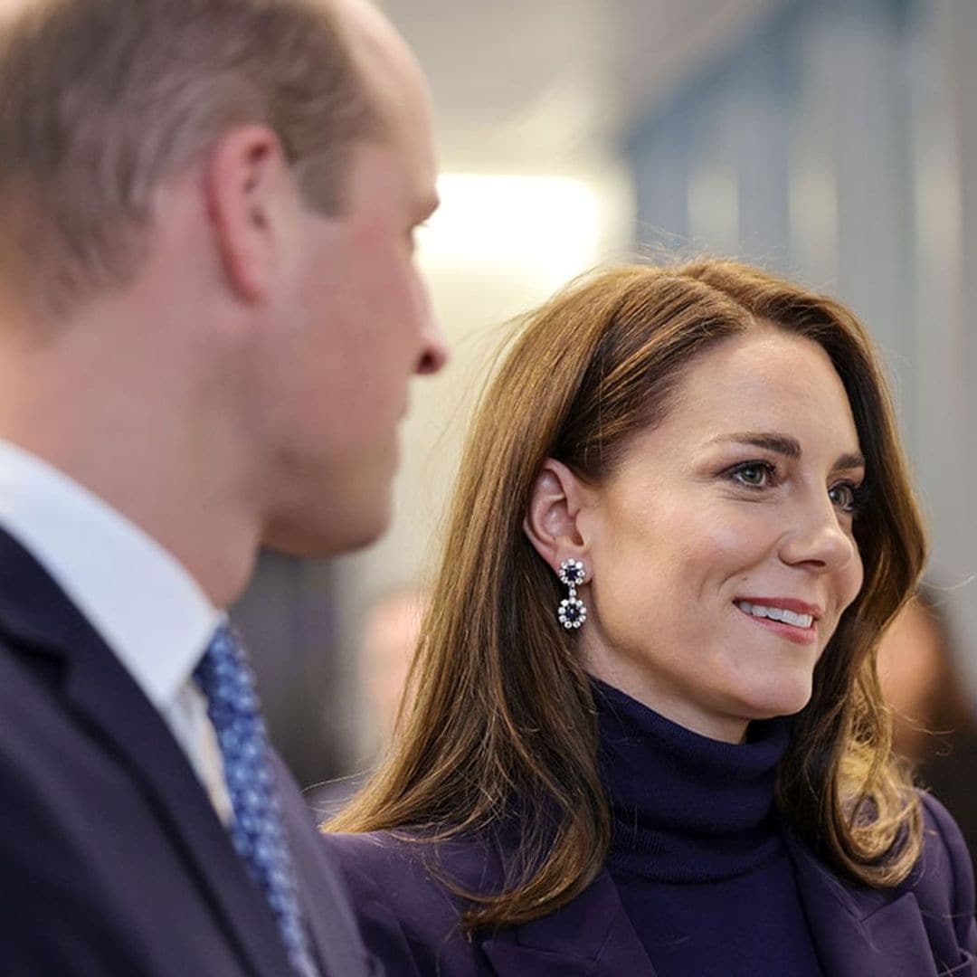 En medio de la tempestad, Kate y William han aterrizado en Boston