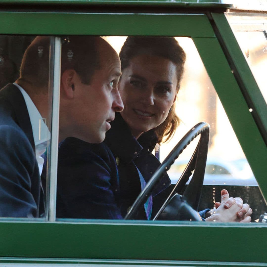 El coche que enamoró al Duque de Edimburgo, elegido por Guillermo y Kate para su último plan