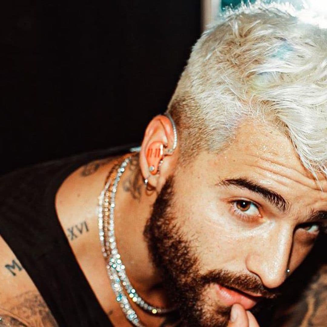 Así de guapo se le ve a Maluma con el pelo rapado