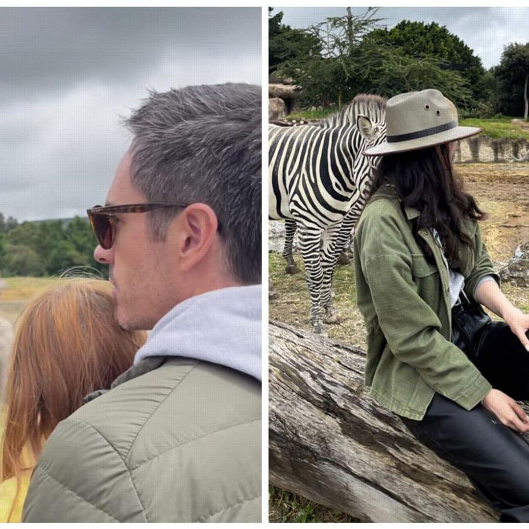 Mauricio Ochmann, de safari con su novia y su hija Kailani