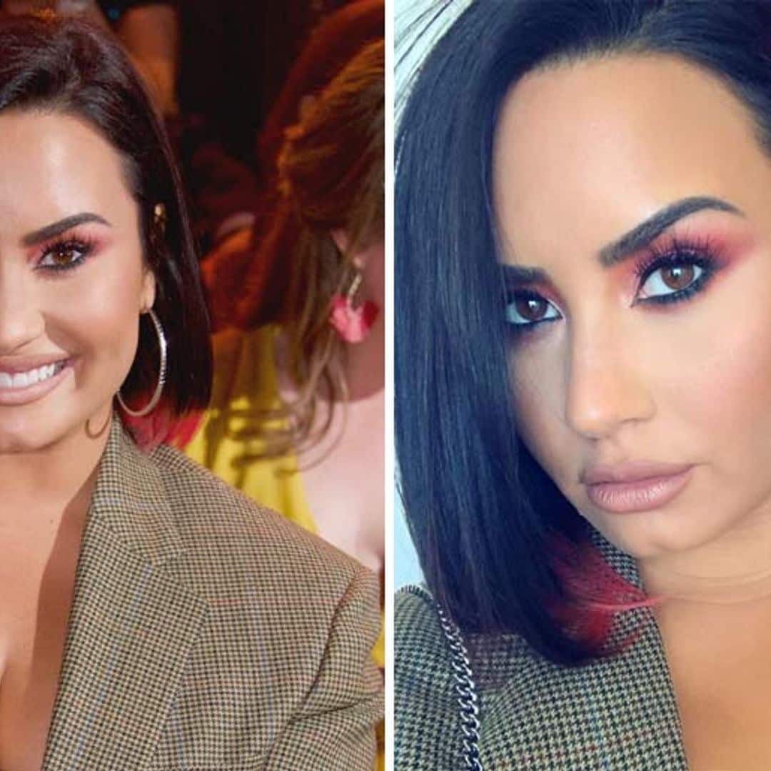 La tendencia en coloración a la que no se resistió Demi Lovato