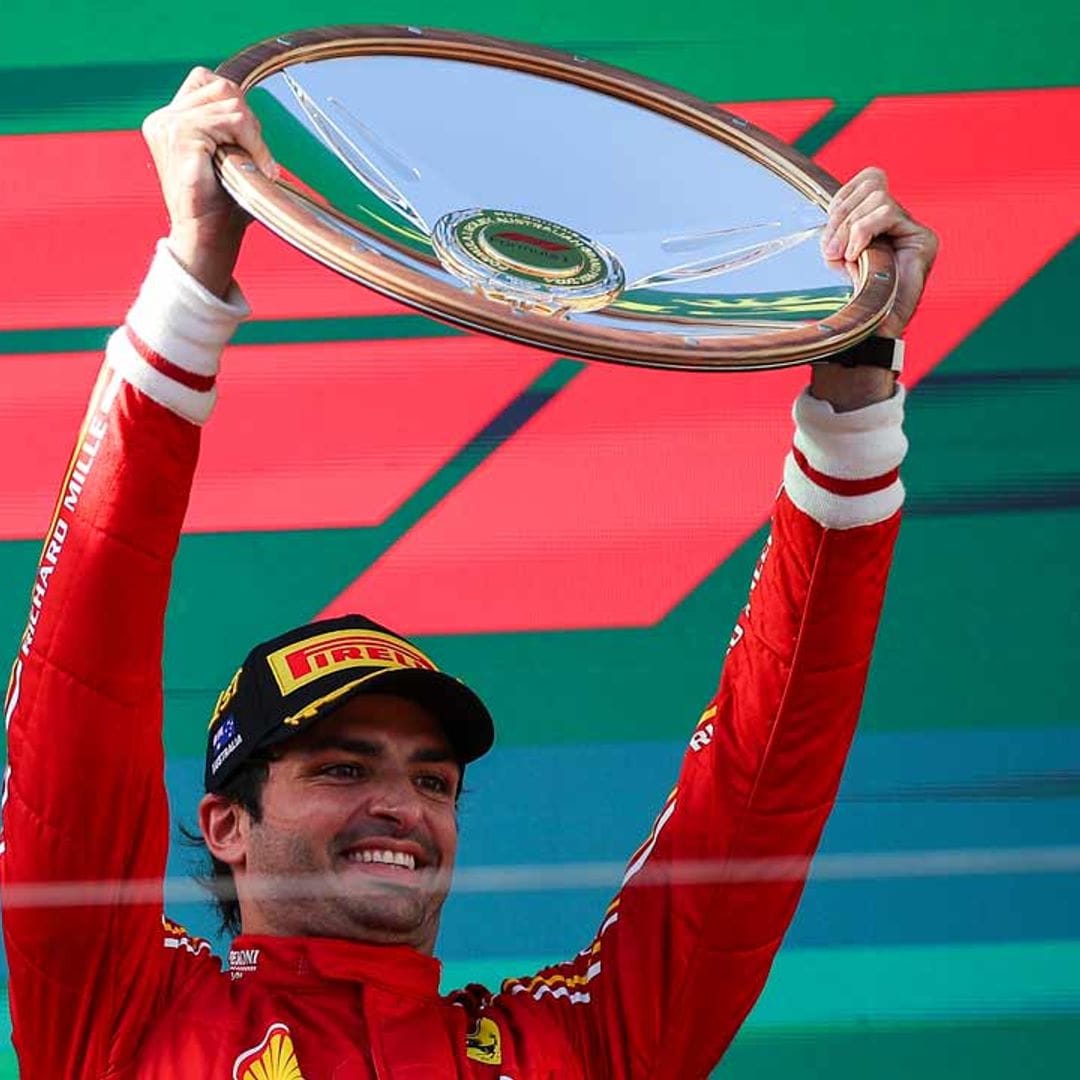 Tras su operación de apendicitis, Carlos Sainz, Jr. gana su tercera carrera de Fórmula 1 en Australia