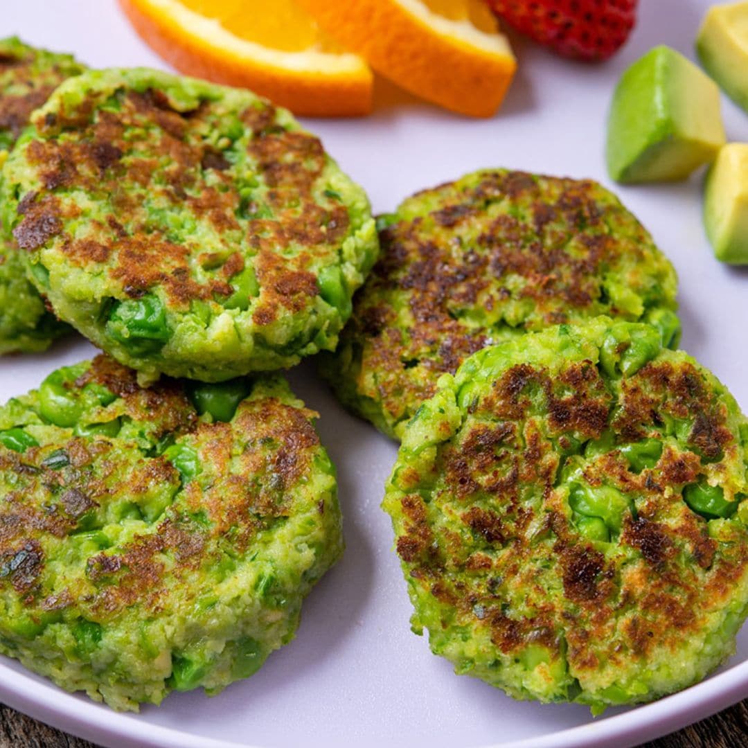 'Nuggets' de guisantes y aguacate