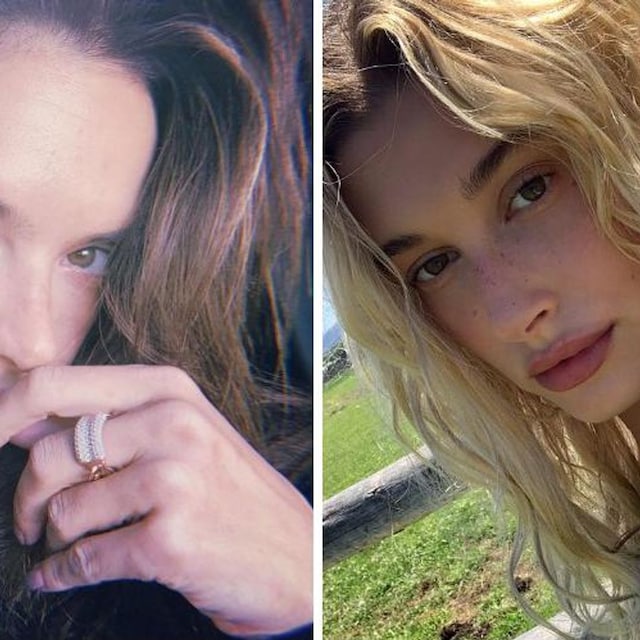 alessandra ambrosio hailey baldwin sin maquillaje