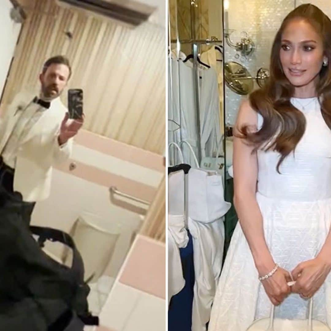 Así se prepararon Jennifer Lopez y Ben Affleck para su boda en Las Vegas