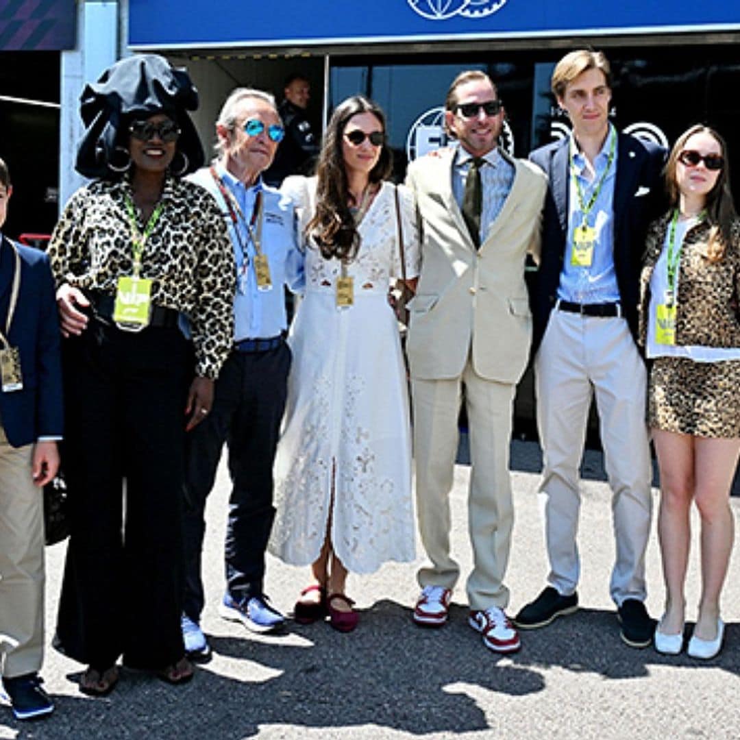 La familia Grimaldi, con Carlota Casiraghi a la cabeza, anfitriona de lujo en el GP de Mónaco de Fórmula 1