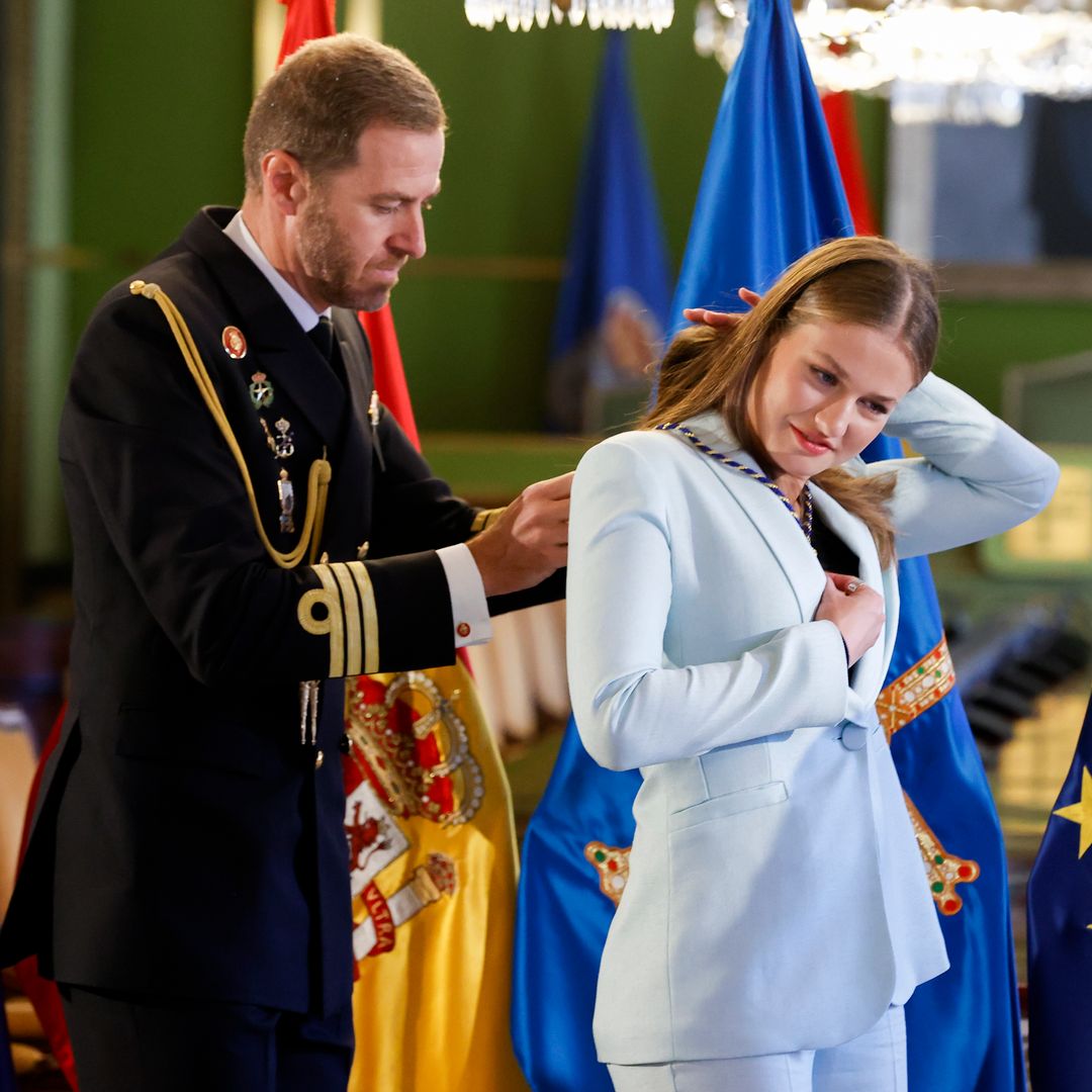 El curioso momento de la princesa de Asturias con su pelo que nos recuerda al día de su 18 cumpleaños