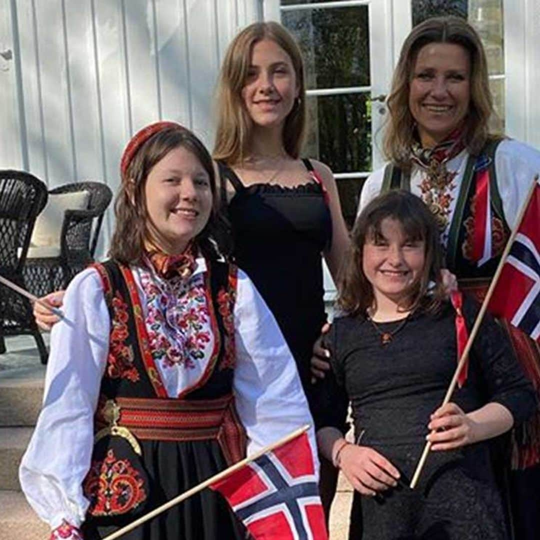 Marta Luisa de Noruega y sus hijas recuperan la sonrisa tras la muerte de Ari Behn