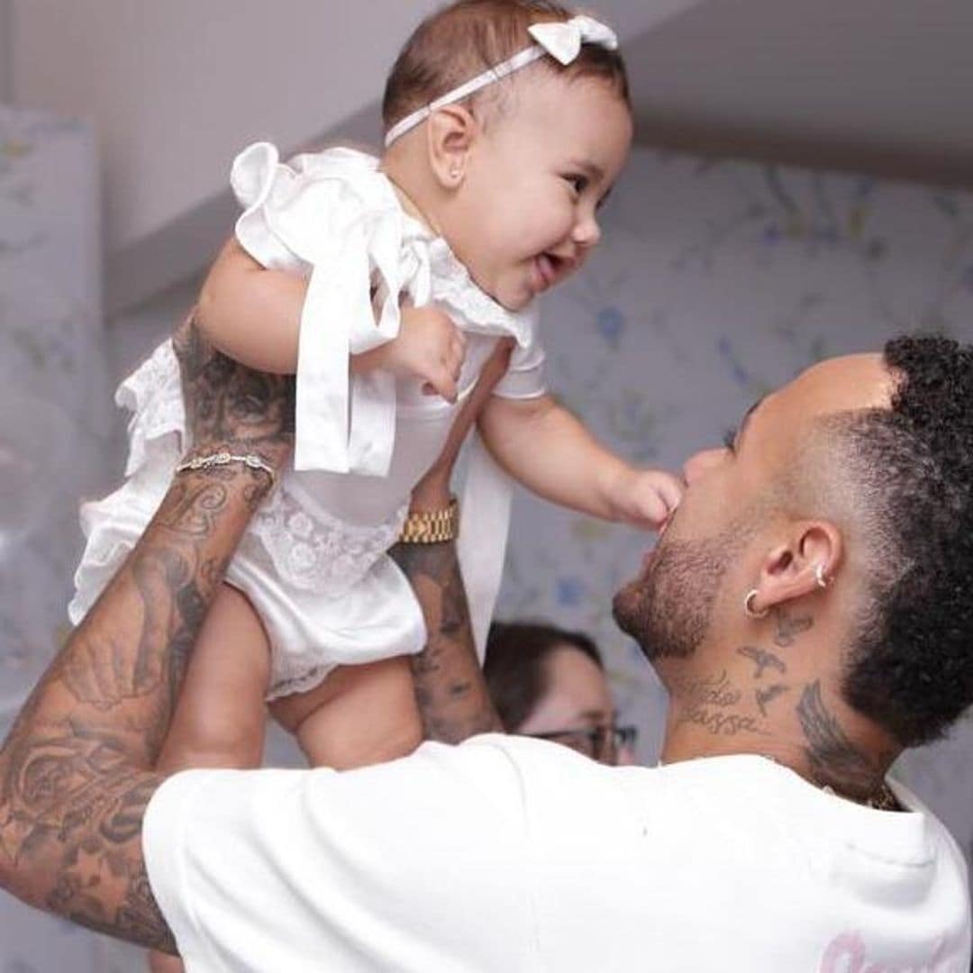 Neymar Jr. y su ex Bruna Biancardi celebran juntos el bautizo de su pequeña Mavie