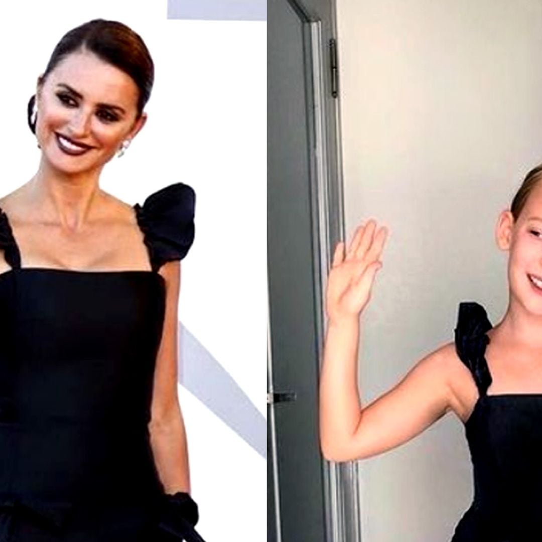 De Angelina Jolie a Penélope Cruz: descubre a Stefani Chaglar, la niña que triunfa imitando los looks de las celebrities