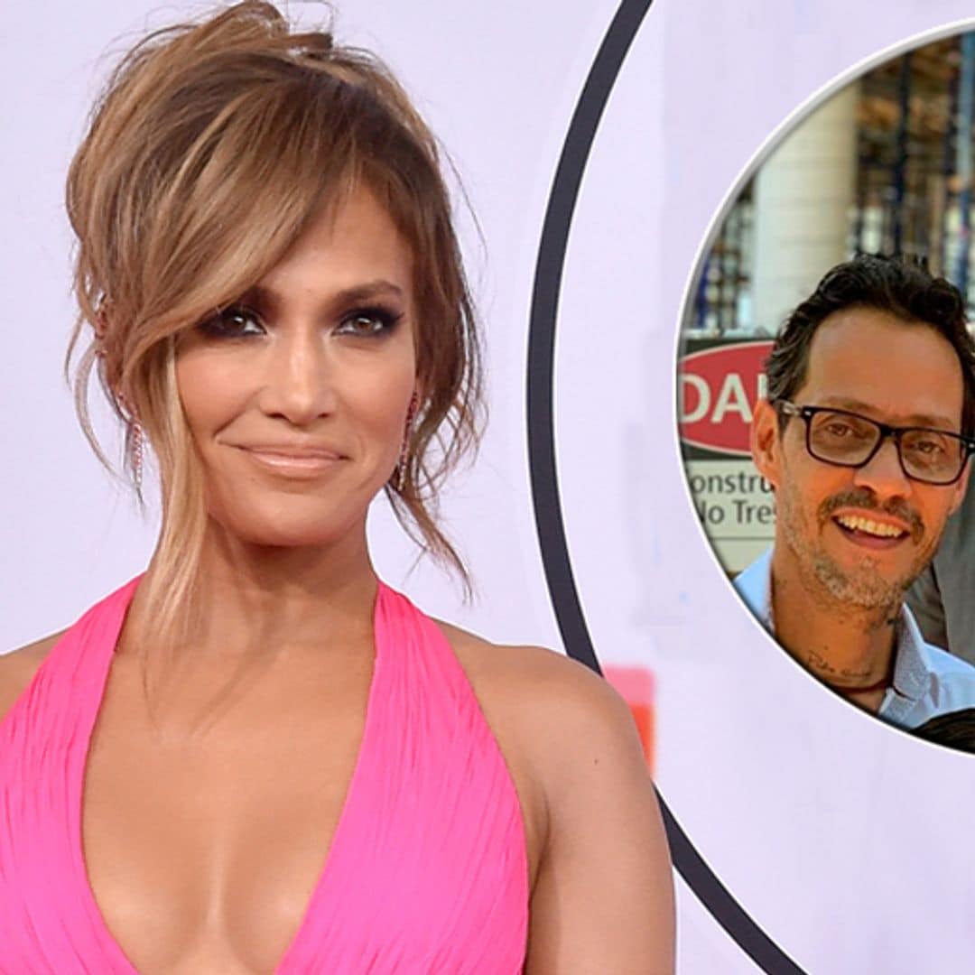 Jennifer Lopez felicita a Marc Anthony y Alex Rodriguez por el Día del Padre