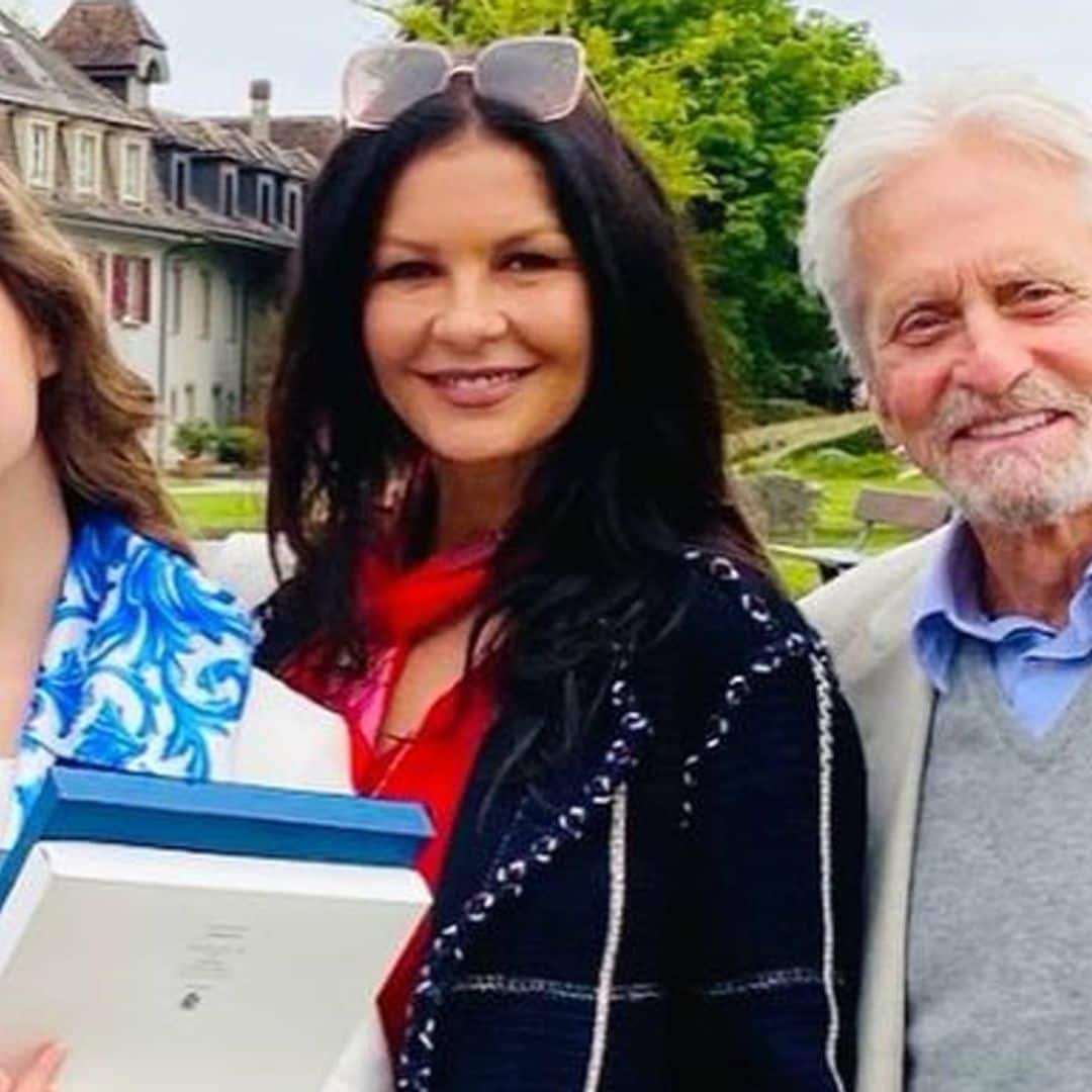 Carys, hija de Catherine Zeta-Jones, rumbo a la universidad: así de adorable era de pequeña