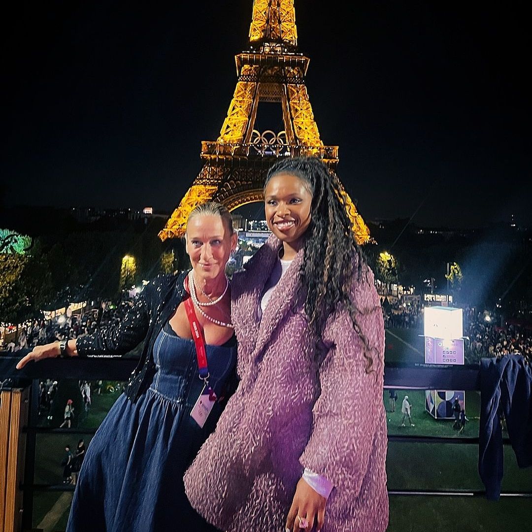 Sarah Jessica Parker y Jennifer Hudson en París
