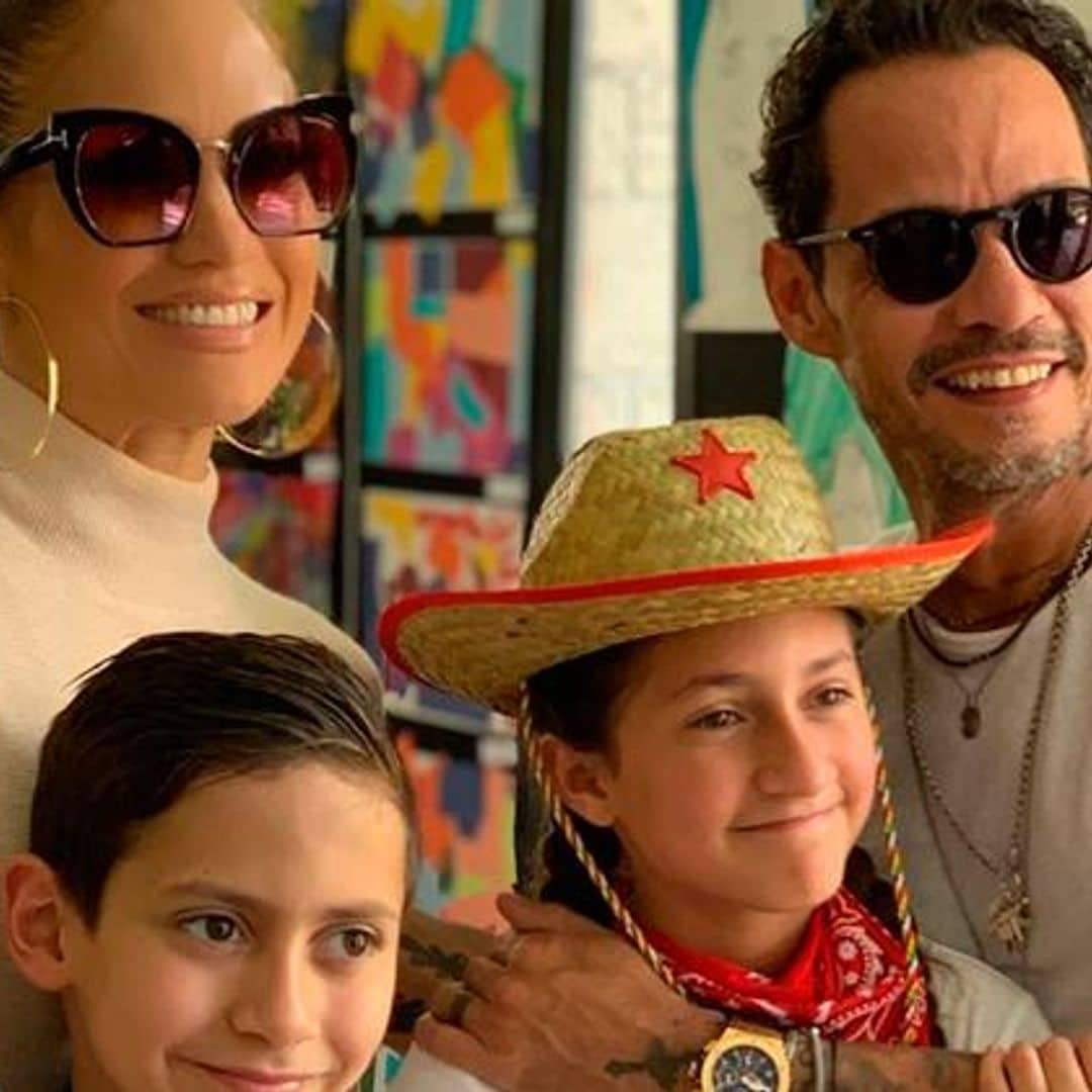 Jennifer Lopez envía un emotivo mensaje a Marc Anthony por el Día del Padre