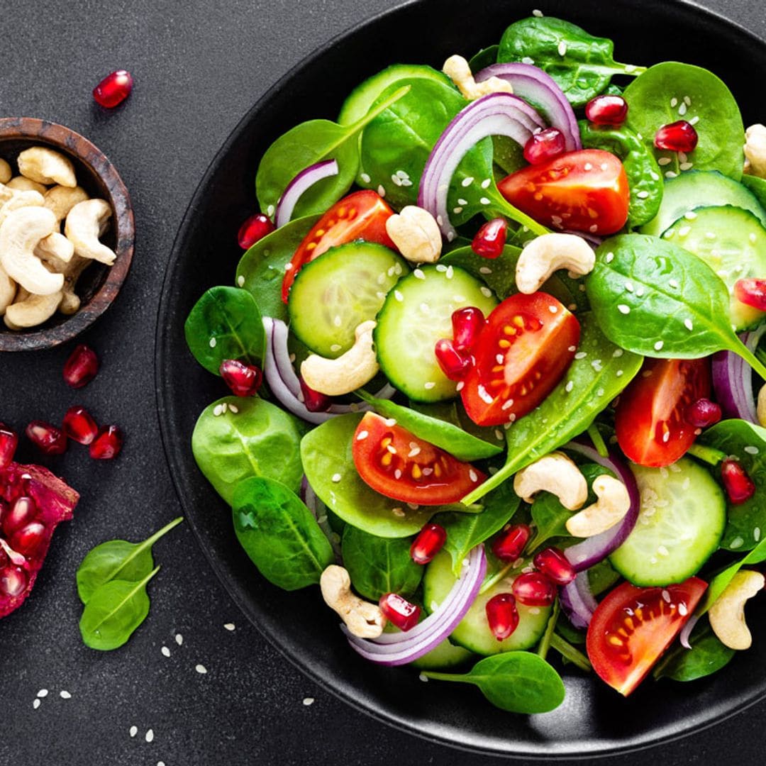 Ensalada de verano con anacardos