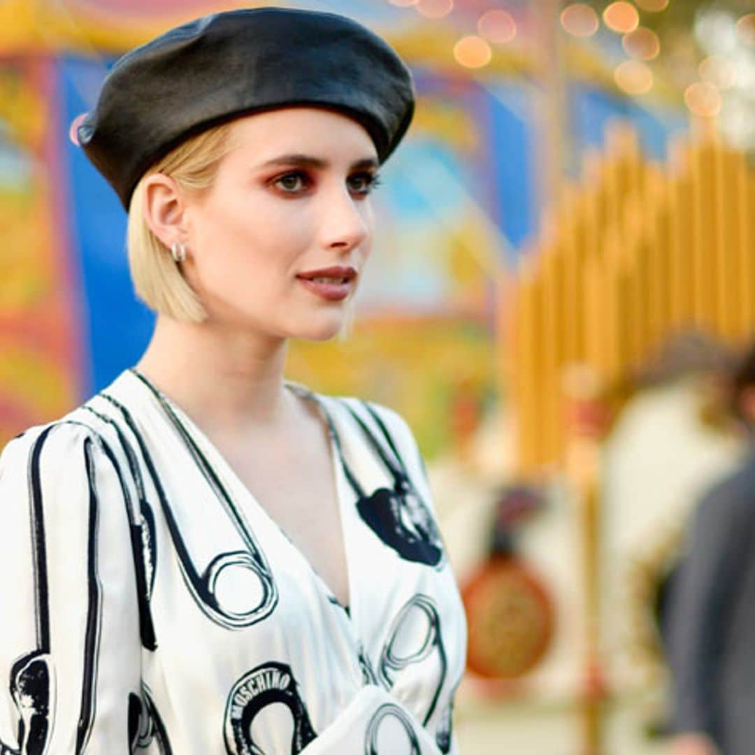 Emma Roberts lo tiene claro: el sombrero del verano no será el canotier