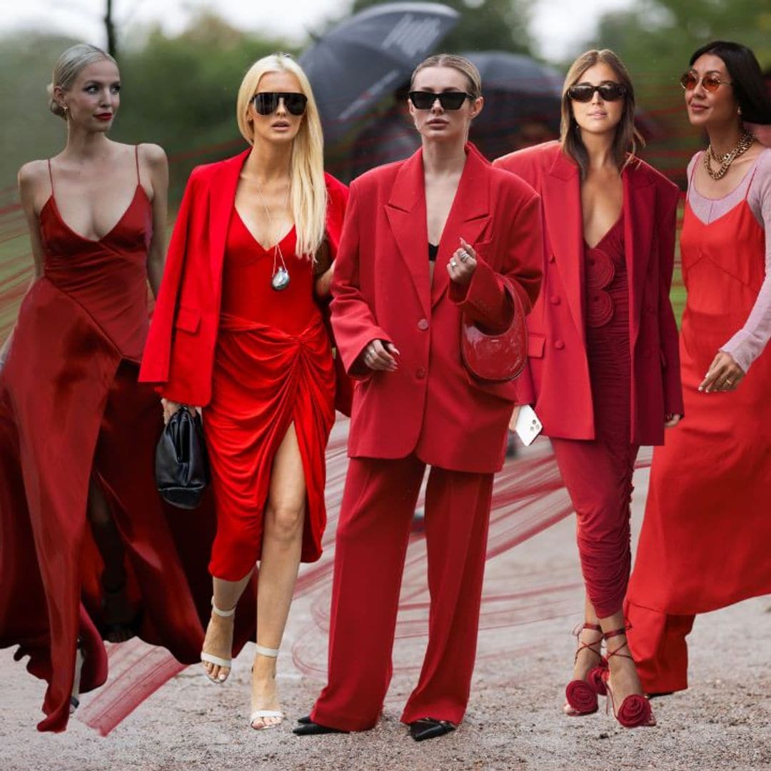 Diez looks con los que sumarte al rojo, el supercolor del momento ❤️