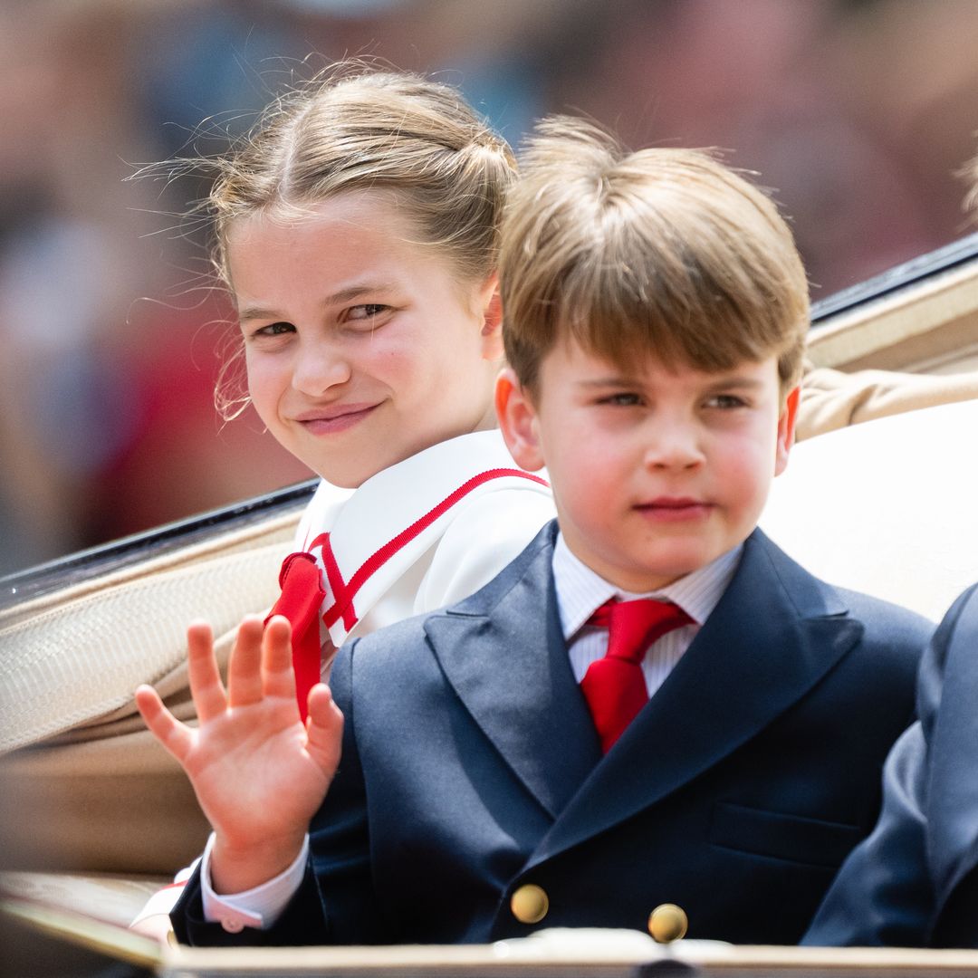 Desde casa, la princesa Charlotte y el príncipe Louis apoyaron a la selección inglesa