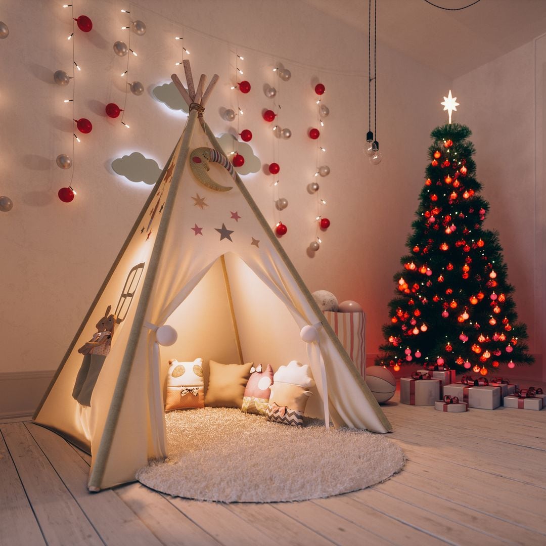 10 ideas de decoración para llevar la magia de la Navidad a la habitación de tus hijos