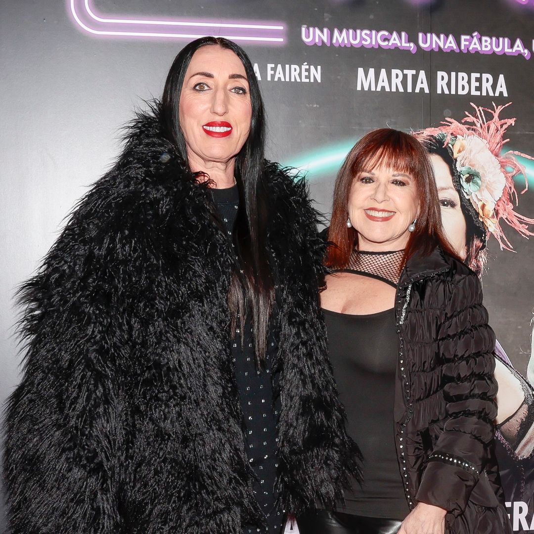 Loles León y Rossy de Palma en el estreno de 'Gypsy' en Madrid