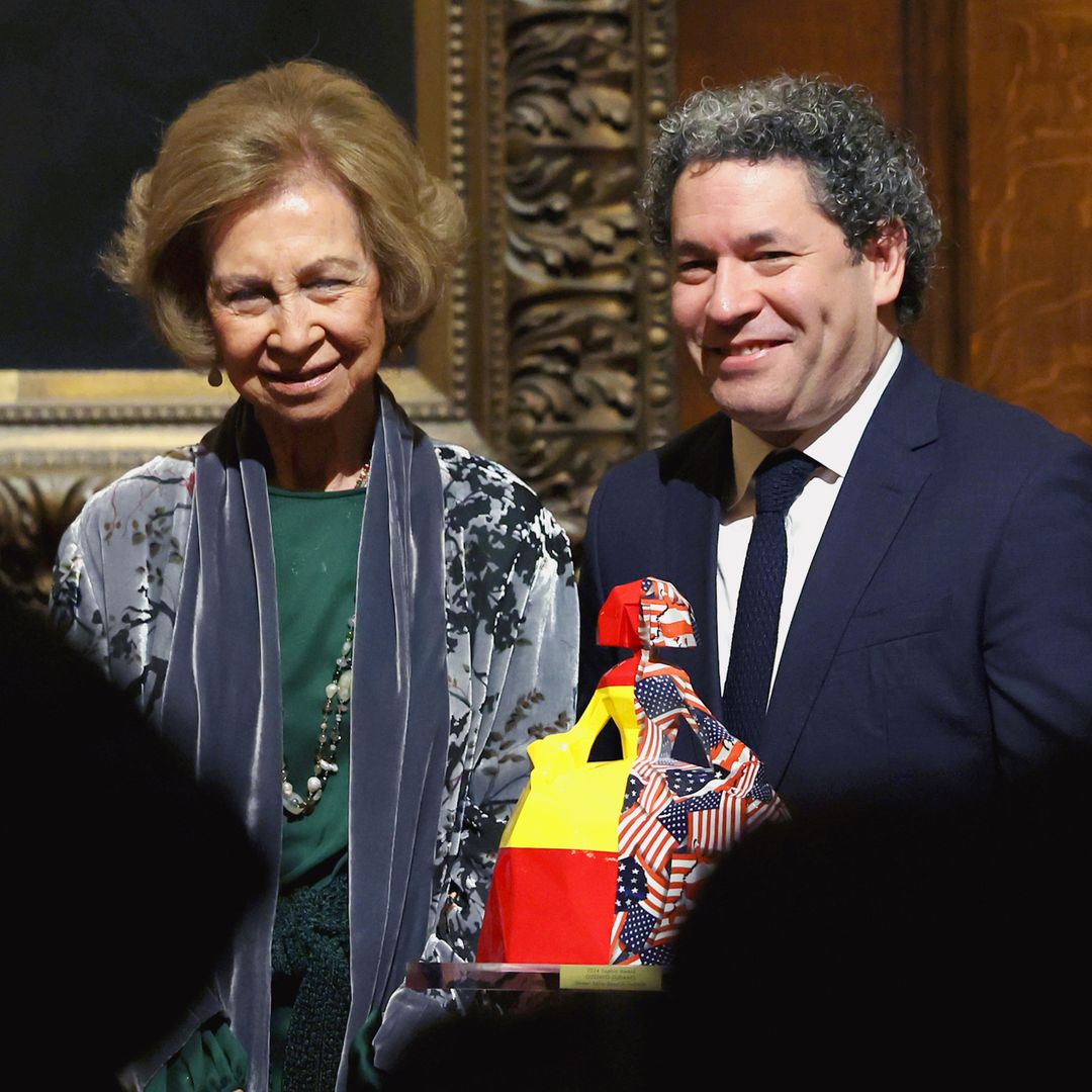 La reina Sofía premia a Gustavo Dudamel en Nueva York