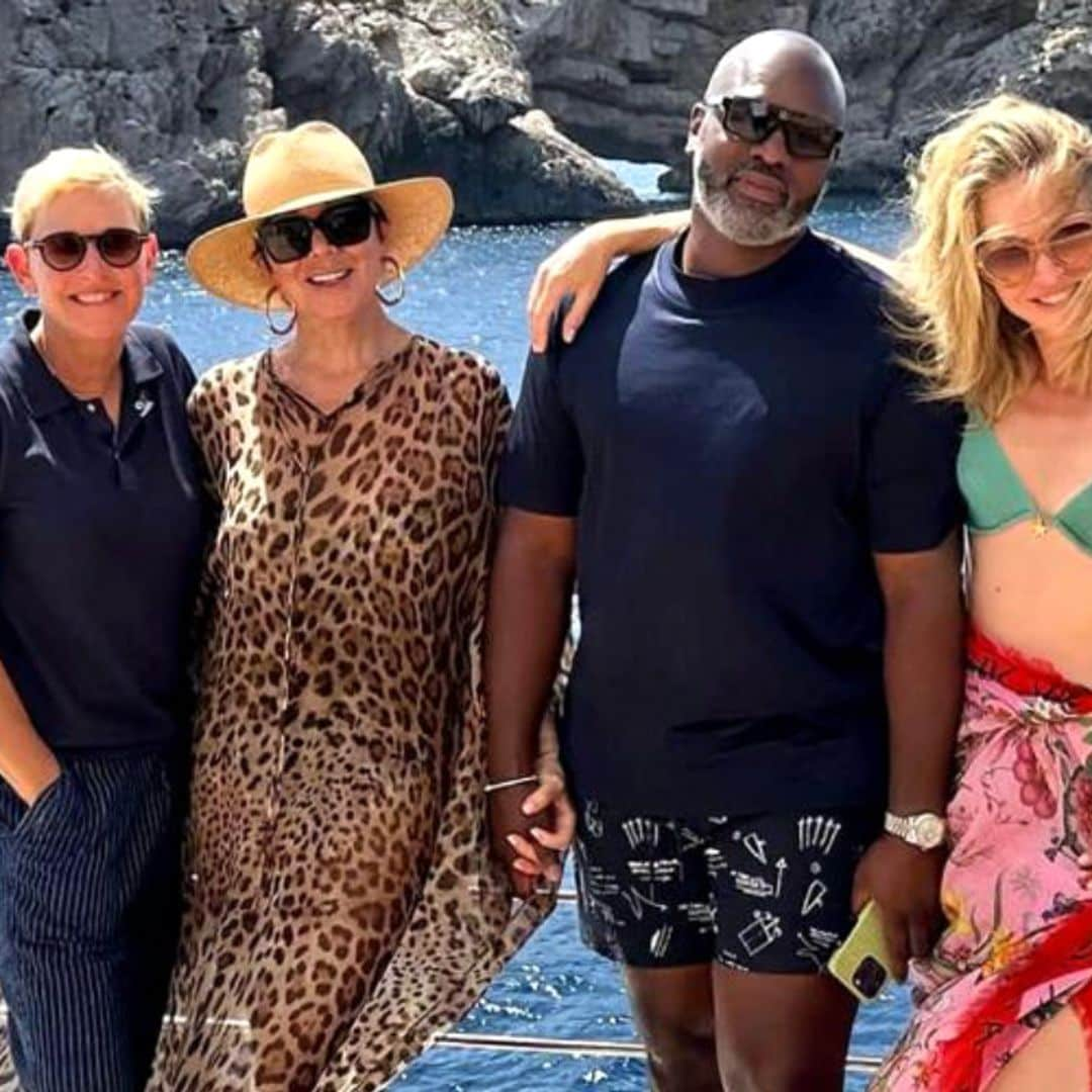 Salma Hayek, Kris Jenner y Ellen DeGeneres cruzan el charco para disfrutar de las vacaciones en Mallorca