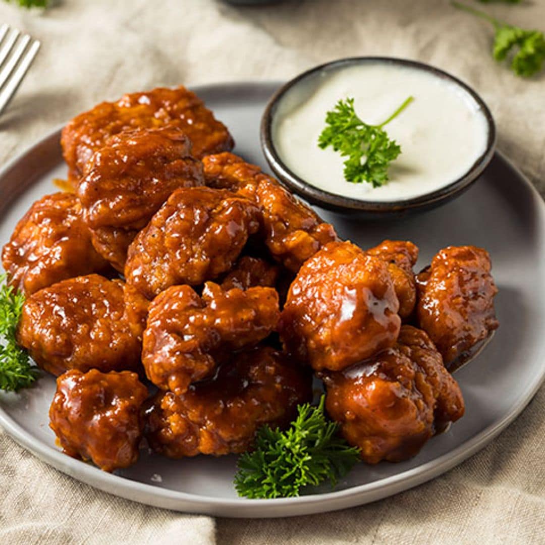 Pollo agridulce. Receta de alitas deshuesadas