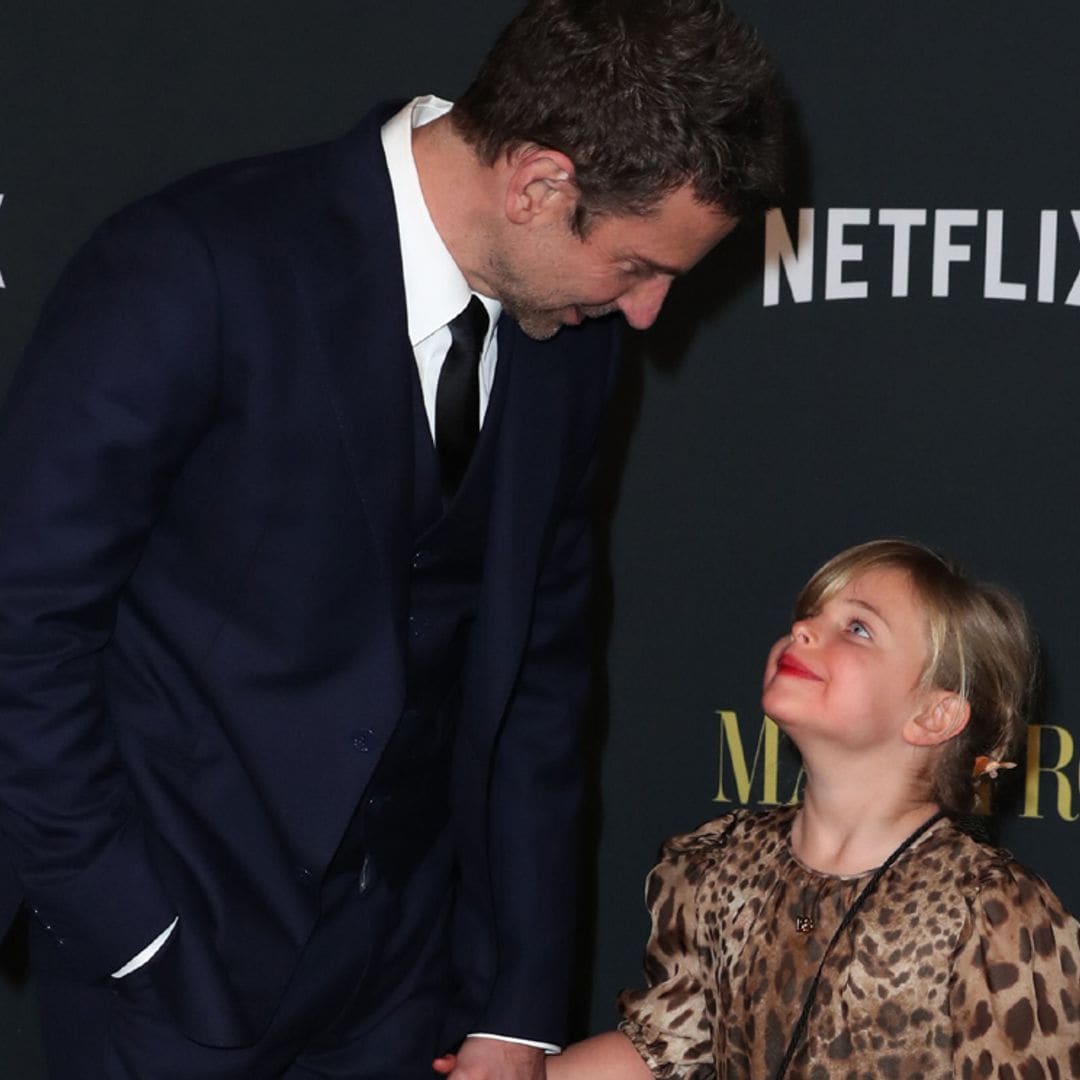 Lea, hija de Bradley Cooper, protagoniza su primera alfombra roja como actriz a los seis años