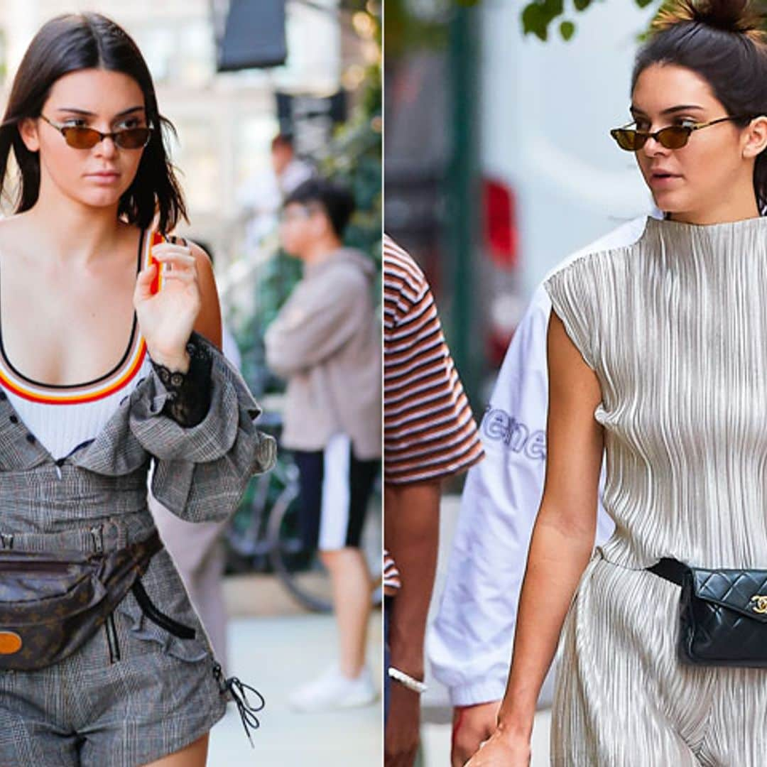 Kendall lo ha logrado: el 'street style' se rinde a la riñonera