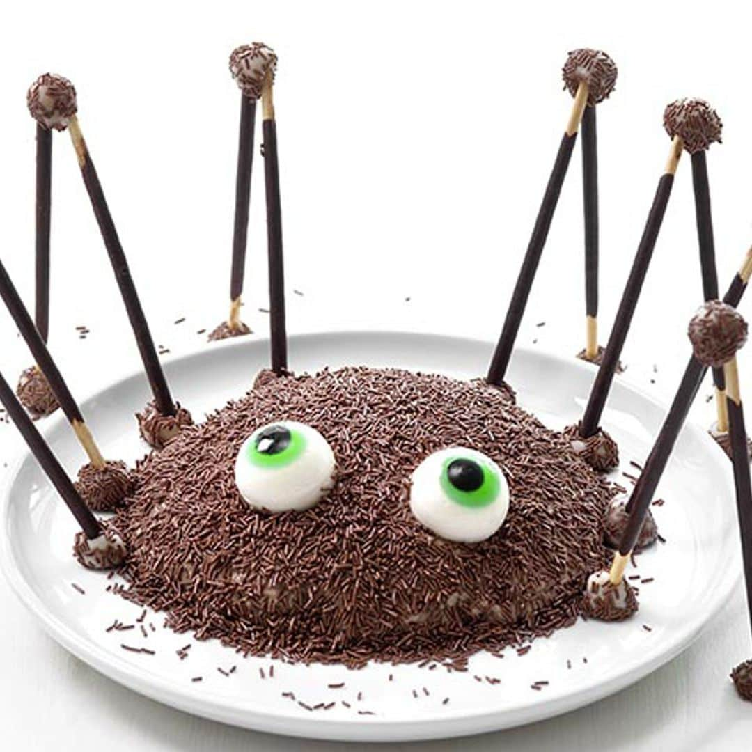 Araña de chocolate