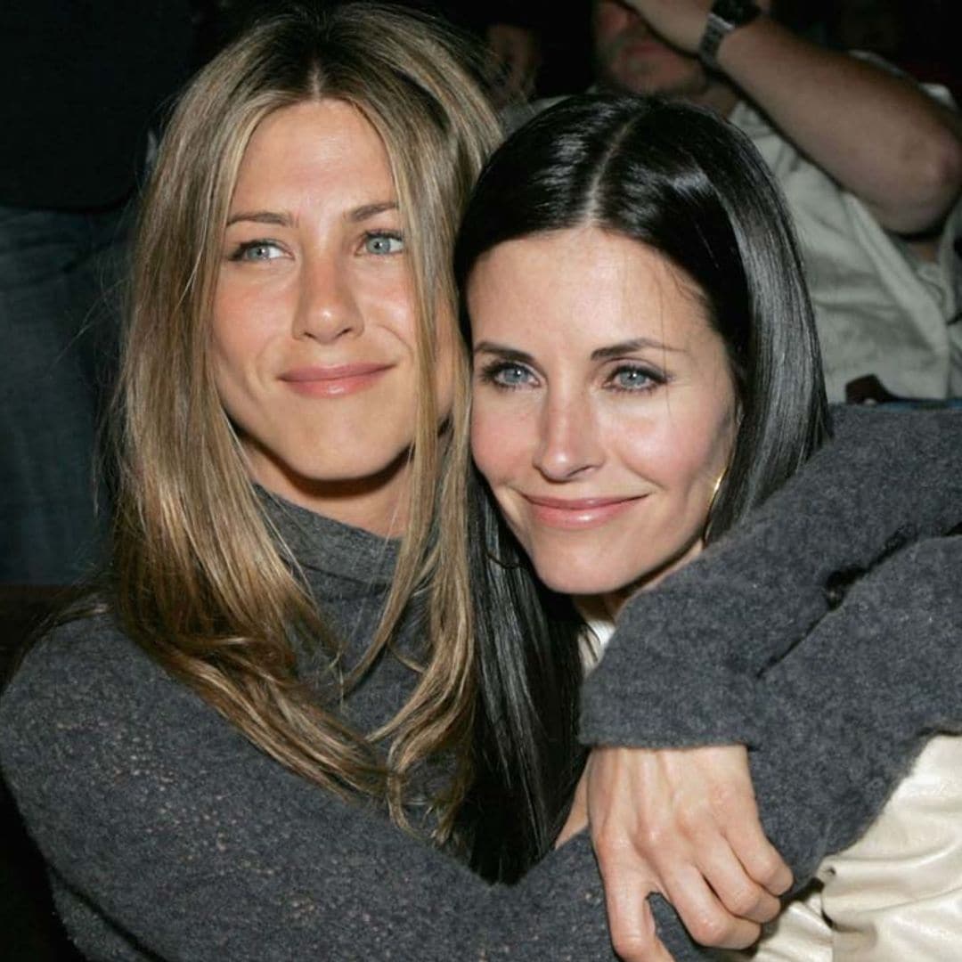 El reencuentro entre Jennifer Aniston y Courteney Cox tiene emocionados a los fans de 'Friends'